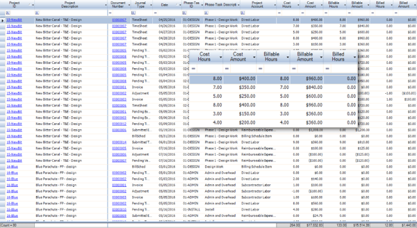 project financial report v2